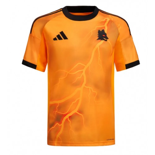 Pánský Fotbalový dres AS Roma 2025-26 Venkovní Krátký Rukáv